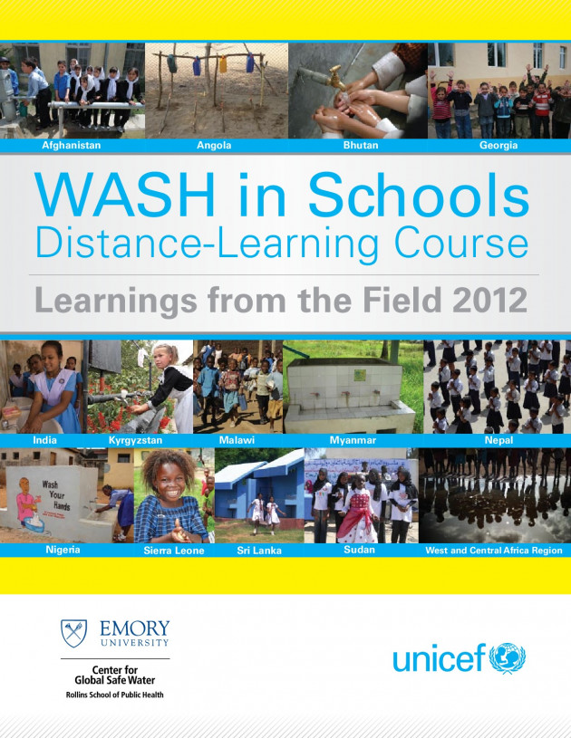 WASH in Schools Distance-Learning Course. Learnings from the Field 2012